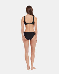 SLEEK 'N CHIC BIKINI TOP BLACK