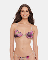 SUPER BLOOM MULTI BIKINI TOP