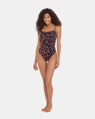 STATIC LEOPARD ONE PIECE SWIMSUIT