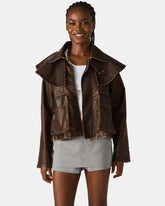 VARVARA JACKET CHOCOLATE