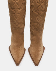 KINZEE TAUPE SUEDE