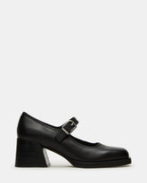 LISBON BLACK LEATHER