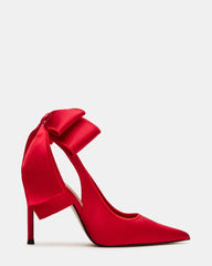 TEACUP RED SATIN