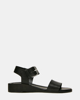 VAEDA BLACK LEATHER