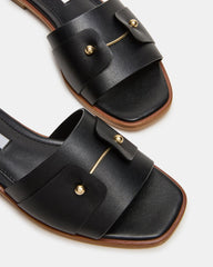 HASTEN BLACK LEATHER
