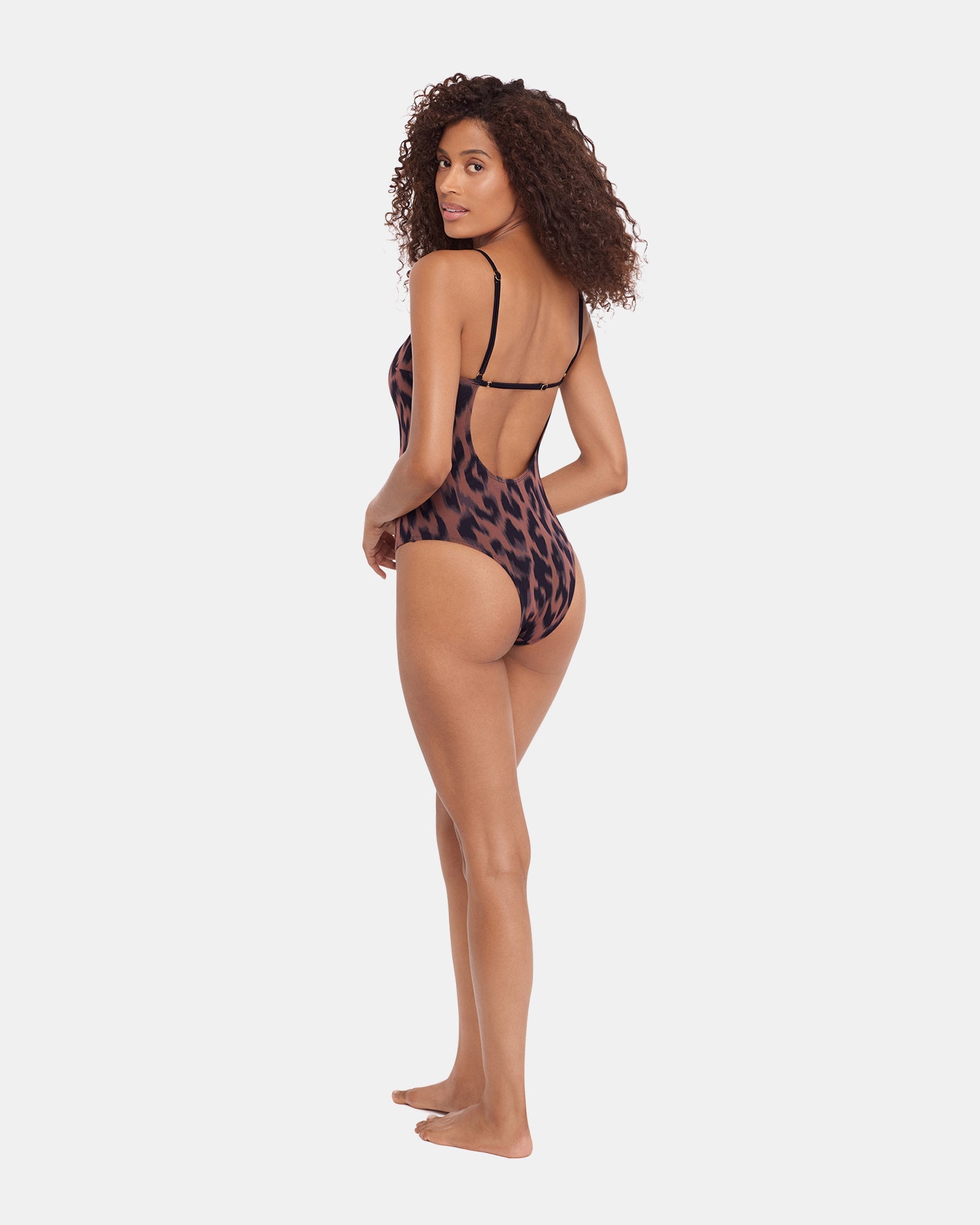 STATIC LEOPARD ONE PIECE SWIMSUIT