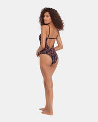 STATIC LEOPARD ONE PIECE SWIMSUIT