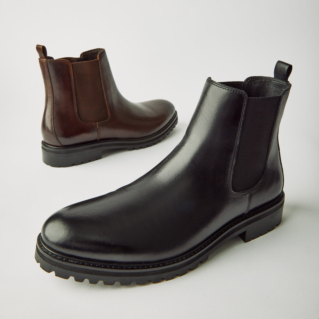 DUREN BROWN LEATHER - SM REBOOTED