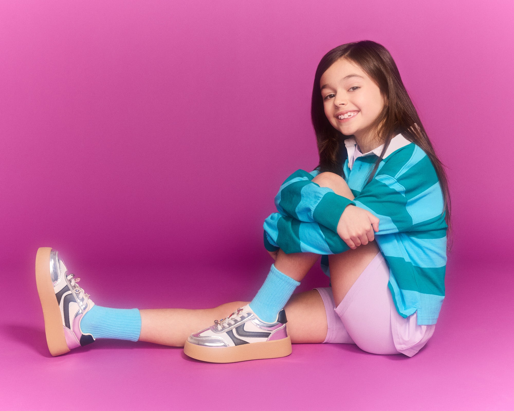 KIDS' JERSEY SILVER