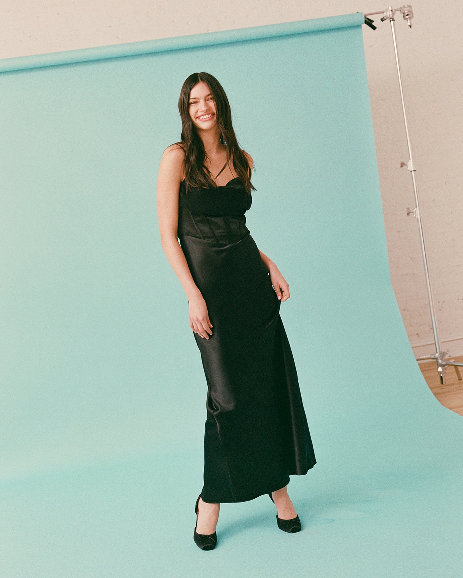 CARMELA DRESS BLACK