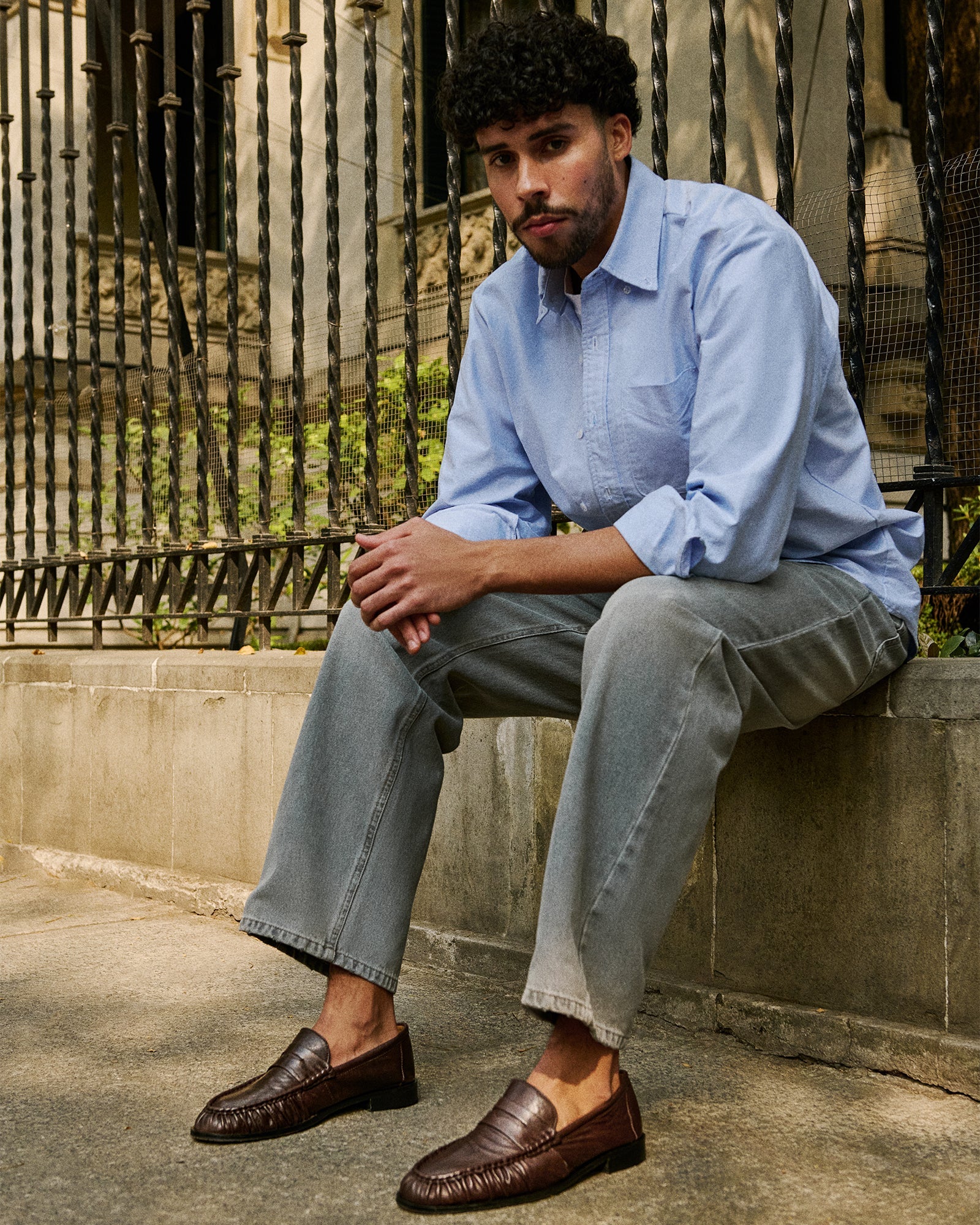 QUINCEY BROWN LEATHER