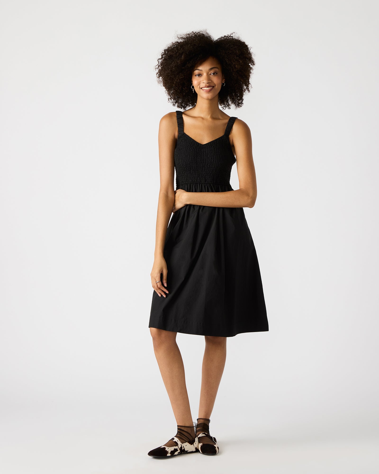 FLEUR DRESS BLACK