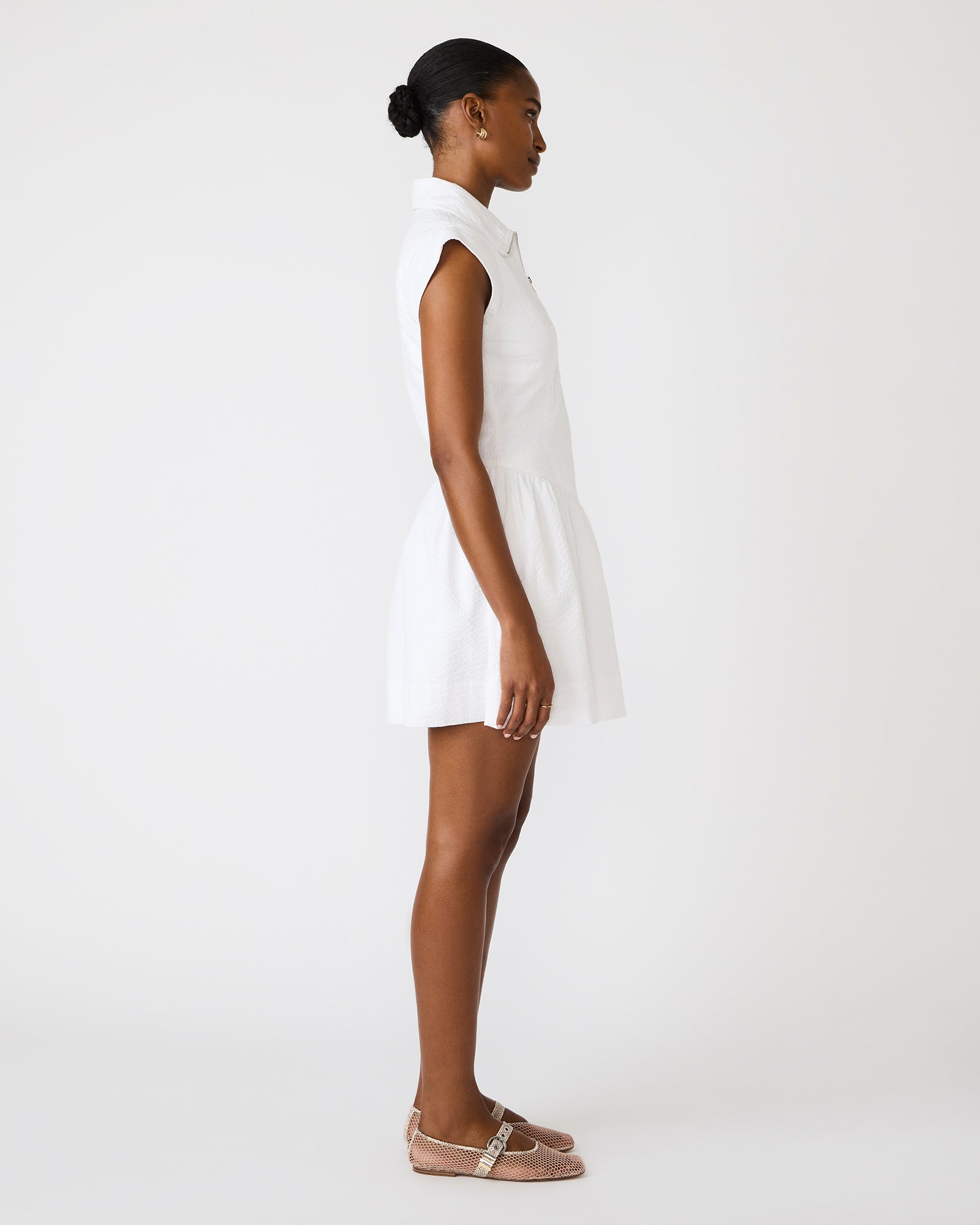 GRACYN DRESS WHITE