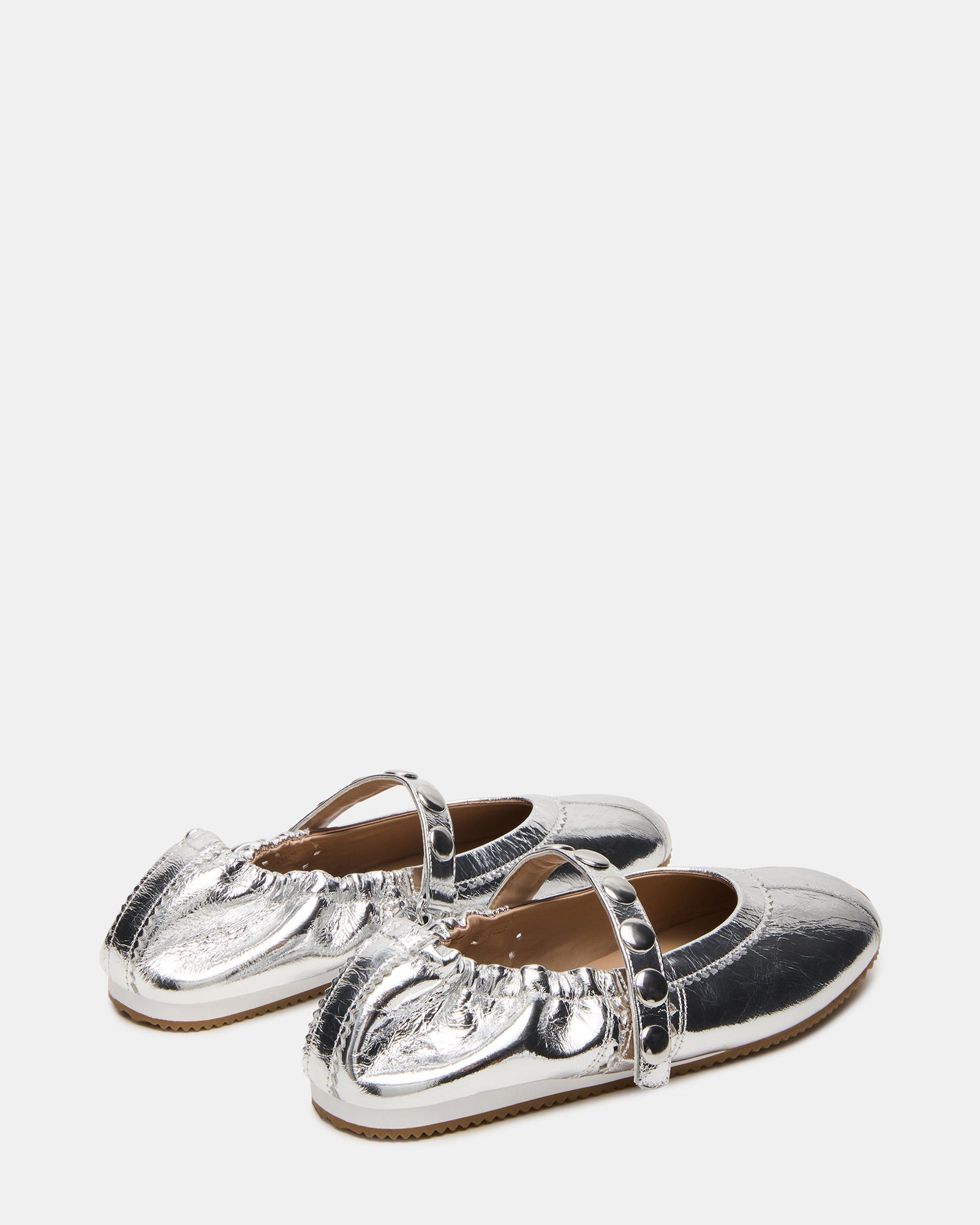 ANAYA SILVER LEATHER STUDS
