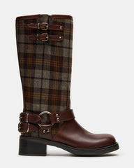 ASTOR FLANNEL BROWN MULTI