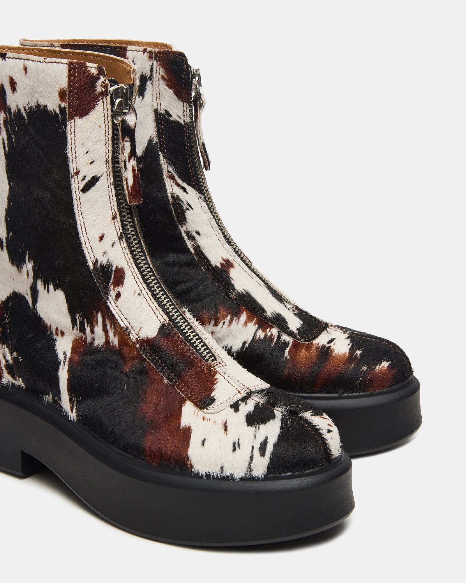 JONES BROWN COW PRINT