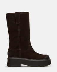 JOSELYN CHOCOLATE BROWN SUEDE - SM REBOOTED