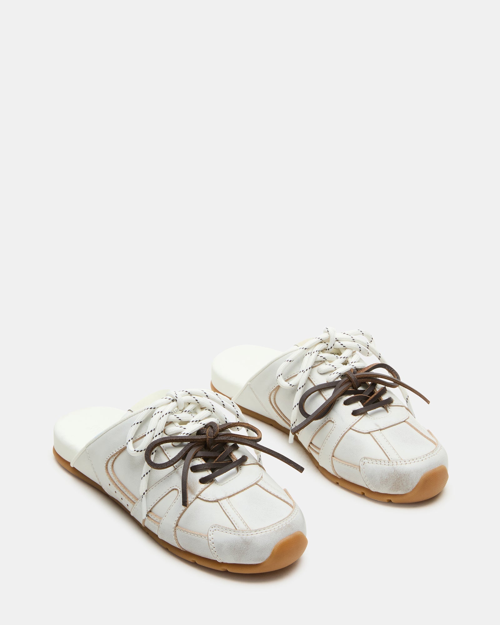 MAYSA WHITE DISTRESSED