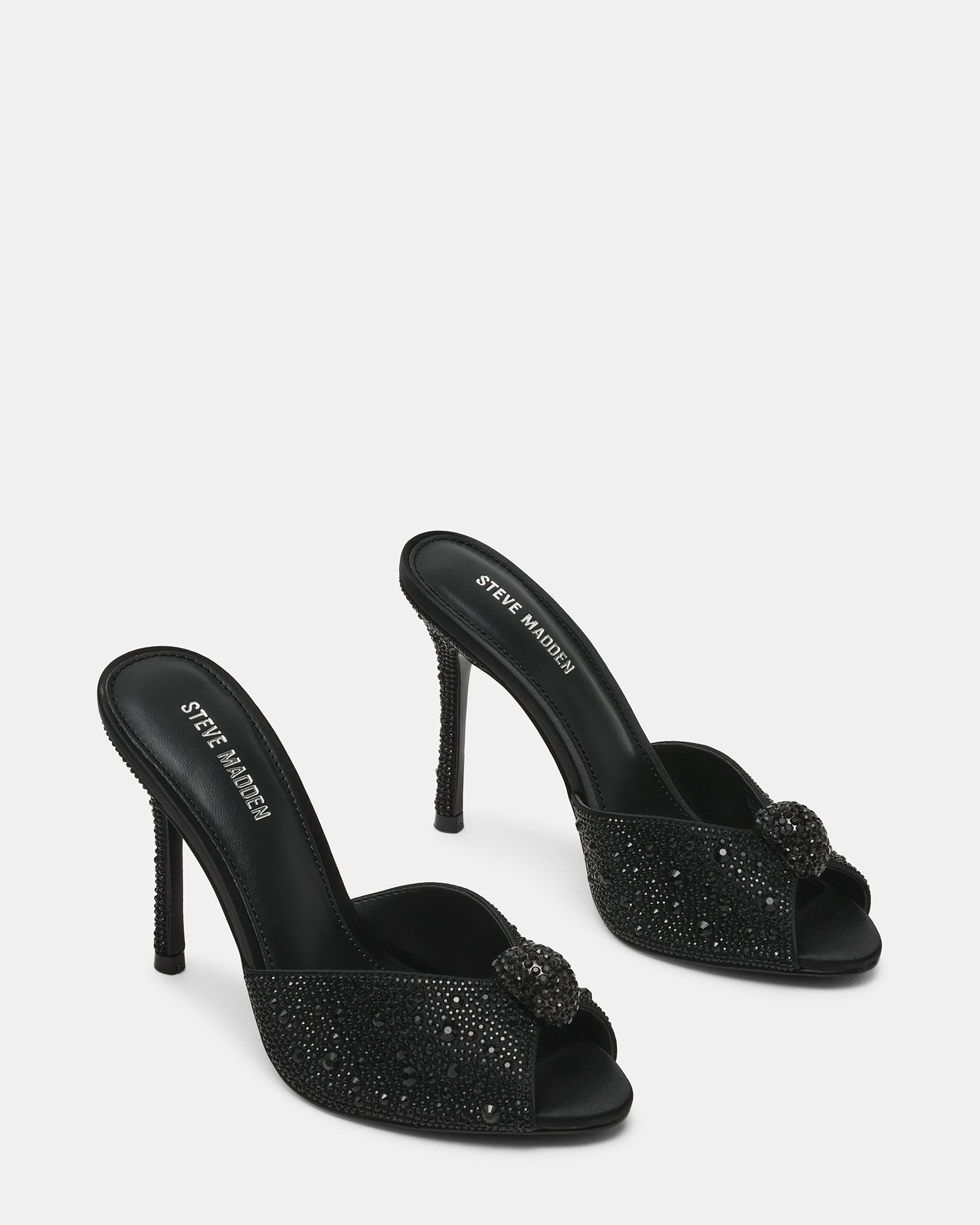 PRIYA BLACK RHINESTONES