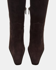 WESCOT BROWN SUEDE