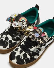 WYATT BLACK COW PRINT