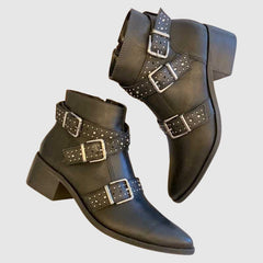 BUCKLE ANKLE BOOTS - SM REBOOTED
